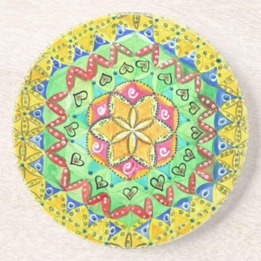 モザイク砂岩コースター コースター (正面)