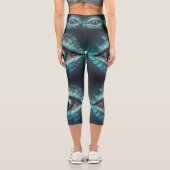 モザイク竜の目5 カプリレギンス (裏面)