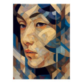 モザイク美しい ポスター (正面)