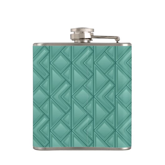 モザイク背景 フラスク (裏面)