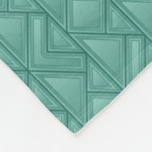 モザイク背景 フリースブランケット (角)