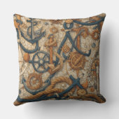 モザイク航海の装飾用クッション クッション (裏面)