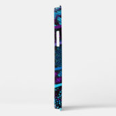 モザイク華美:レリーフ、 浮き彫り波テクスチャ。 Case-Mate iPhoneケース (裏面 / 右)