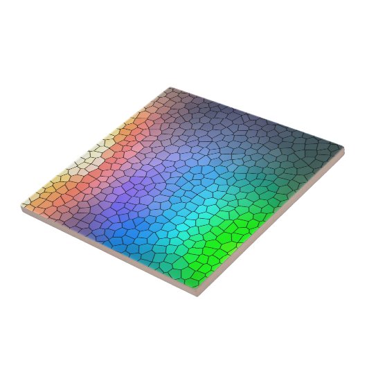 モザイク虹 タイル (側面)