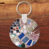モザイク蛍 キーホルダー (正面)
