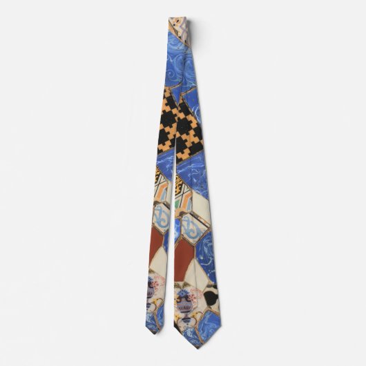 モザイク装飾 ネクタイ (裏面)