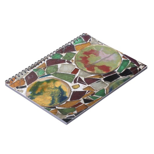 モザイク装飾 ノートブック (左側)