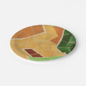 モザイク装飾 ペーパープレート (アングル)