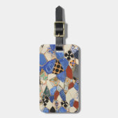 モザイク装飾 ラゲッジタグ (正面縦)