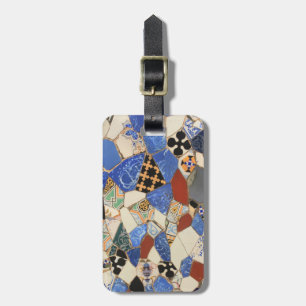 モザイク装飾 ラゲッジタグ