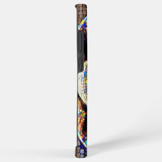 モザイク象 SAMSUNG GALAXYケース (右側面)