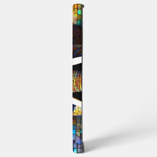 モザイク象 SAMSUNG GALAXYケース (左側面)