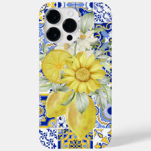 モザイク開花(青と黄) Case-Mate iPhone 14 PRO MAXケース