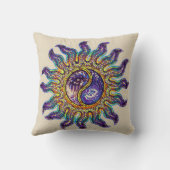 モザイク陰陽サン装飾用クッション クッション (裏面)