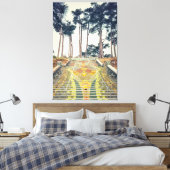 モザイク階段 キャンバスプリント (インサイチュ (寝室))