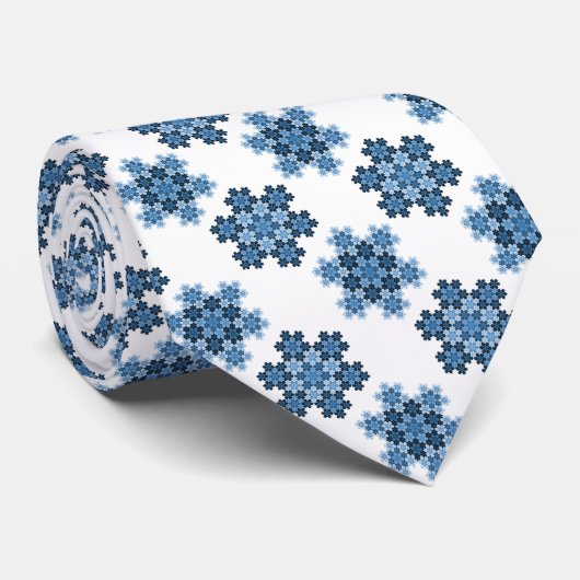 モザイク雪 ネクタイ (ロール)