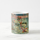 モザイク魚 コーヒーマグカップ (中央)