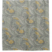 モザイク魚 シャワーカーテン (正面)