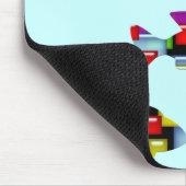 モザイク魚 マウスパッド (コーナー)