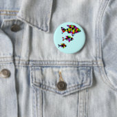 モザイク魚 缶バッジ (インサイチュ)