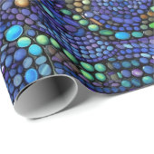 モザイク鮮やかカラフルタイル模様 ラッピングペーパー (ロールコーナー)