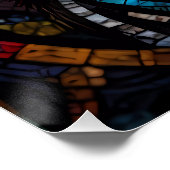 モザイク鮮やかゼブラ ポスター (コーナー)