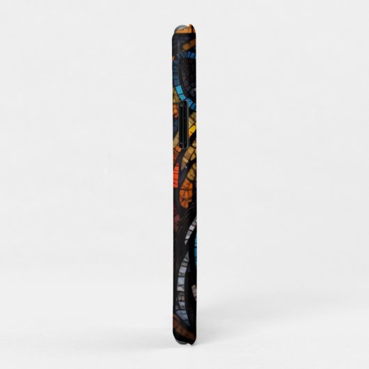 モザイク鮮やかゼブラ Case-Mate iPhoneケース (裏面/右)