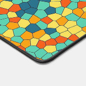 モザイク鮮やかパターン デスクマット (コーナー)