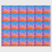 モザイク鮮やか:数々の – 色の抽象芸術背景 ラッピングペーパー (フラット)