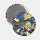 モザイク010 マグネット (正面/裏面)