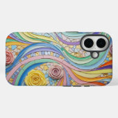モザイク12 Case-Mate iPhoneケース (裏面 (横))