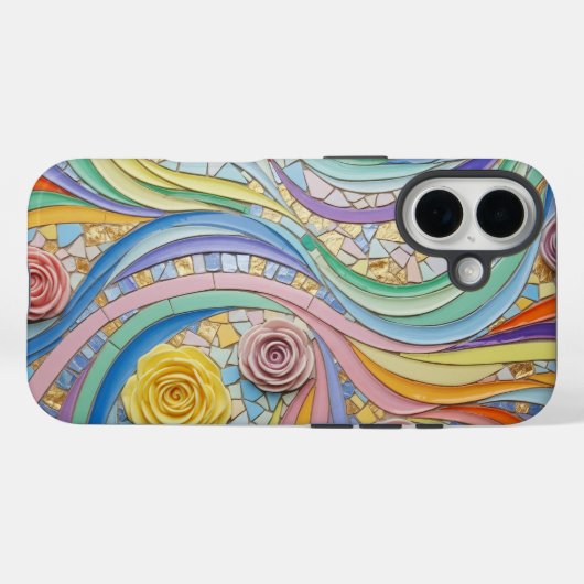 モザイク12 Case-Mate iPhoneケース (裏面 (横))