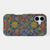 モザイク13 iPhone 16ケース (裏面横)