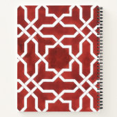 モザイク・アンドルーズルージュ・アルハンブラ ノートブック (裏面)