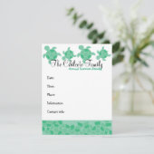 モザイク・ウミガメ 招待状 (スタンド正面)