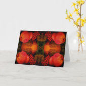 モザイク カード (黄色い花)