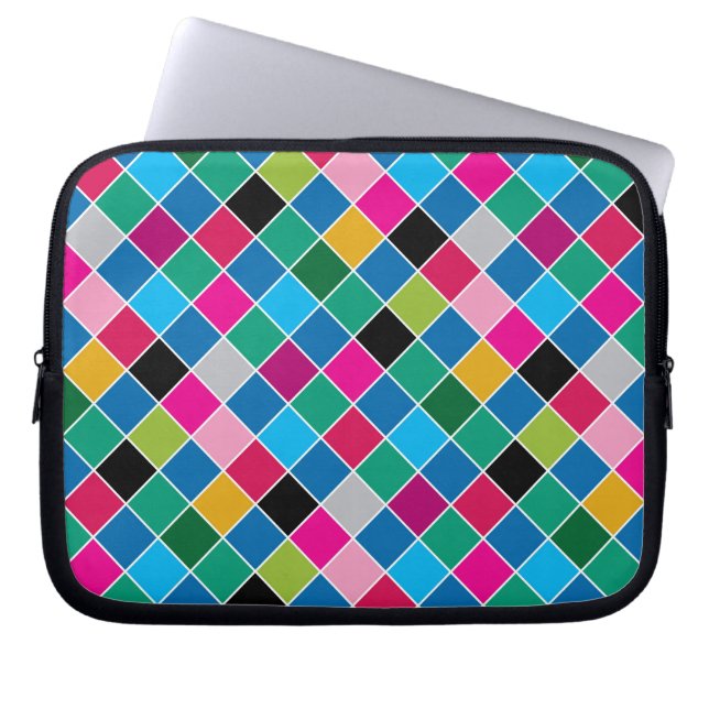 モザイク（ガラス上） 9 ラップトップスリーブ (正面)