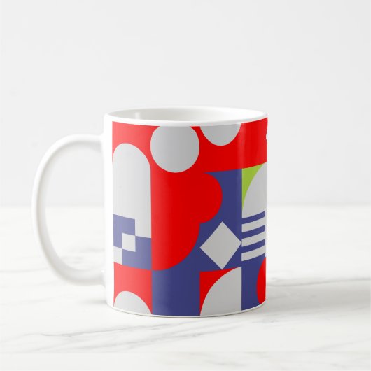 モザイク コーヒーマグカップ (左)