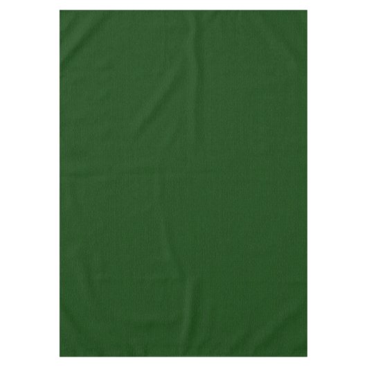 モザイク ソリッド フォレスト グリーン テクスチャ パターン テーブルクロス (正面)