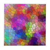 モザイク・タイルの虹 タイル (正面)