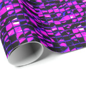 モザイク・タイル(紫色) ラッピングペーパー (ロールコーナー)