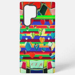 モザイク デザイン SAMSUNG GALAXY S22 ULTRAケース
