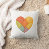 モザイク ハート クッション (ブランケット)