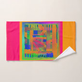 モザイク バスタオルセット (ハンドタオル)