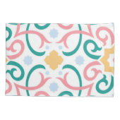 モザイク/パステル/春 枕カバー (裏面)