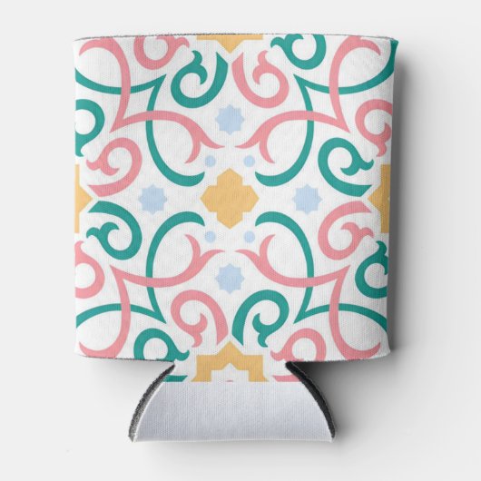 モザイク/パステル/春 缶クーラー (正面)