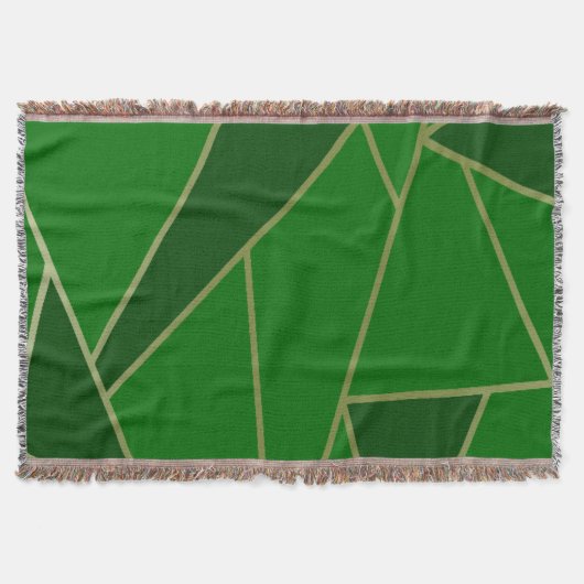 モザイク パターン 11 スローブランケット (正面)