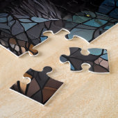 モザイク・ヒョウ・エンジェシー ジグソーパズル (側面)