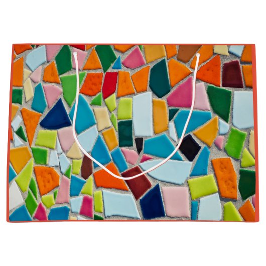 モザイク  ファン - ラージペーパーバッグ (正面)