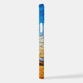 モザイク ブルー・ジェイ ゴシック ハロウィン スマホケース iPhoneケース (右側面)